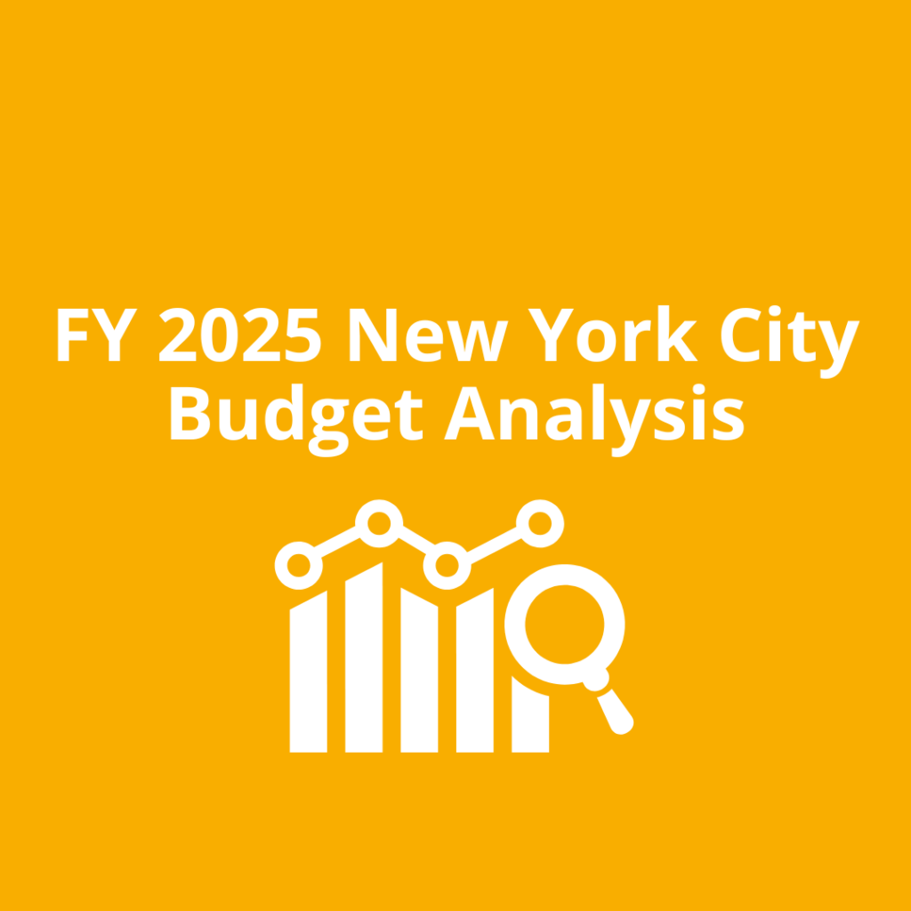 FY 2025 New York City Budget Analysis - FPWA