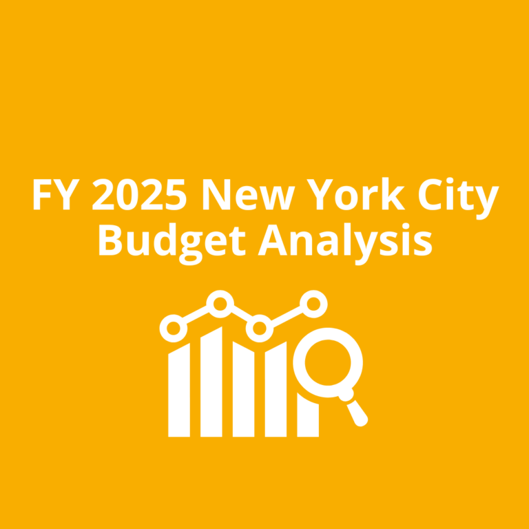 FY 2025 New York City Budget Analysis FPWA